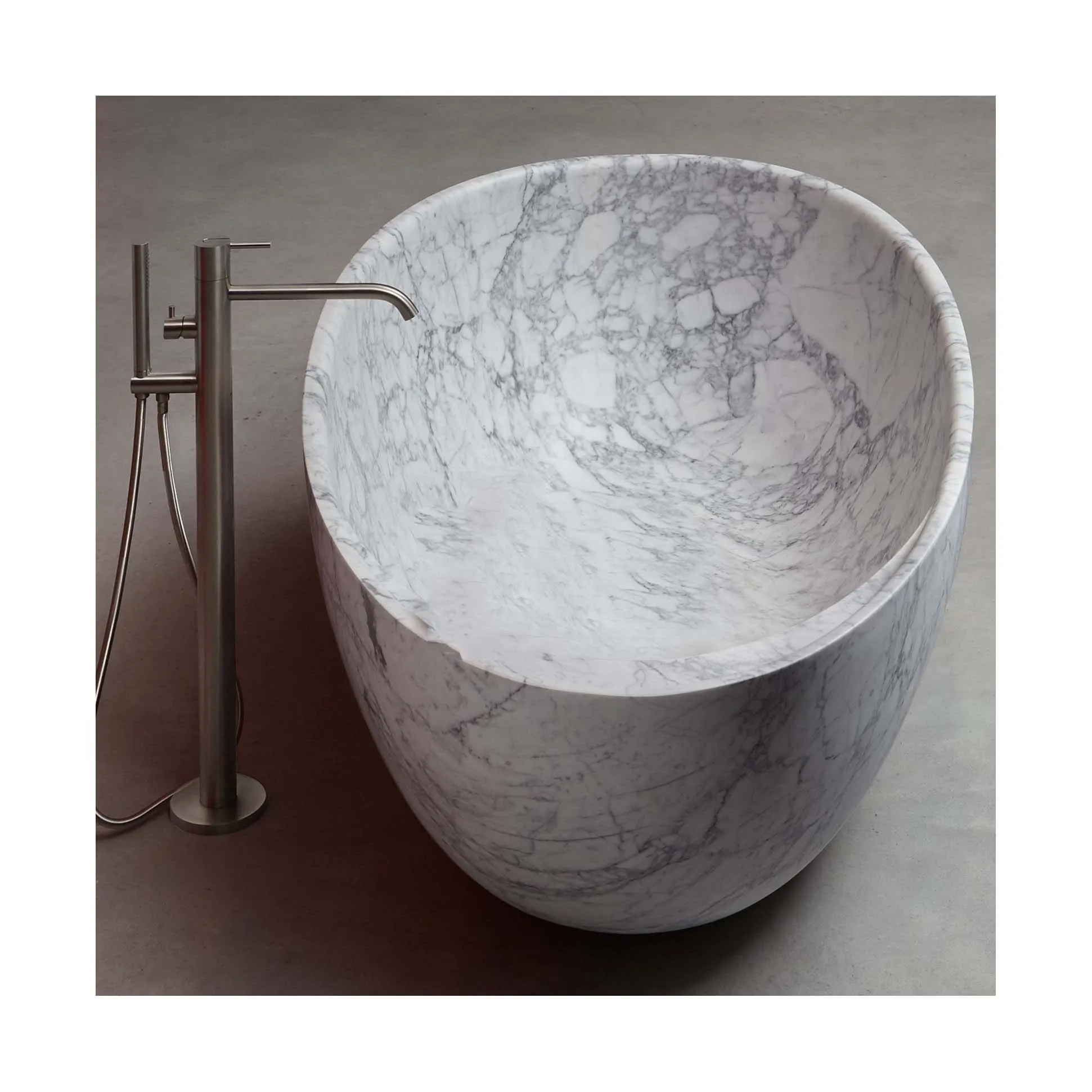 Sales Price Marble Bathtub Resin Sink Applied For Bathroom Place 1700mm Good Decoration And Comfortable For User