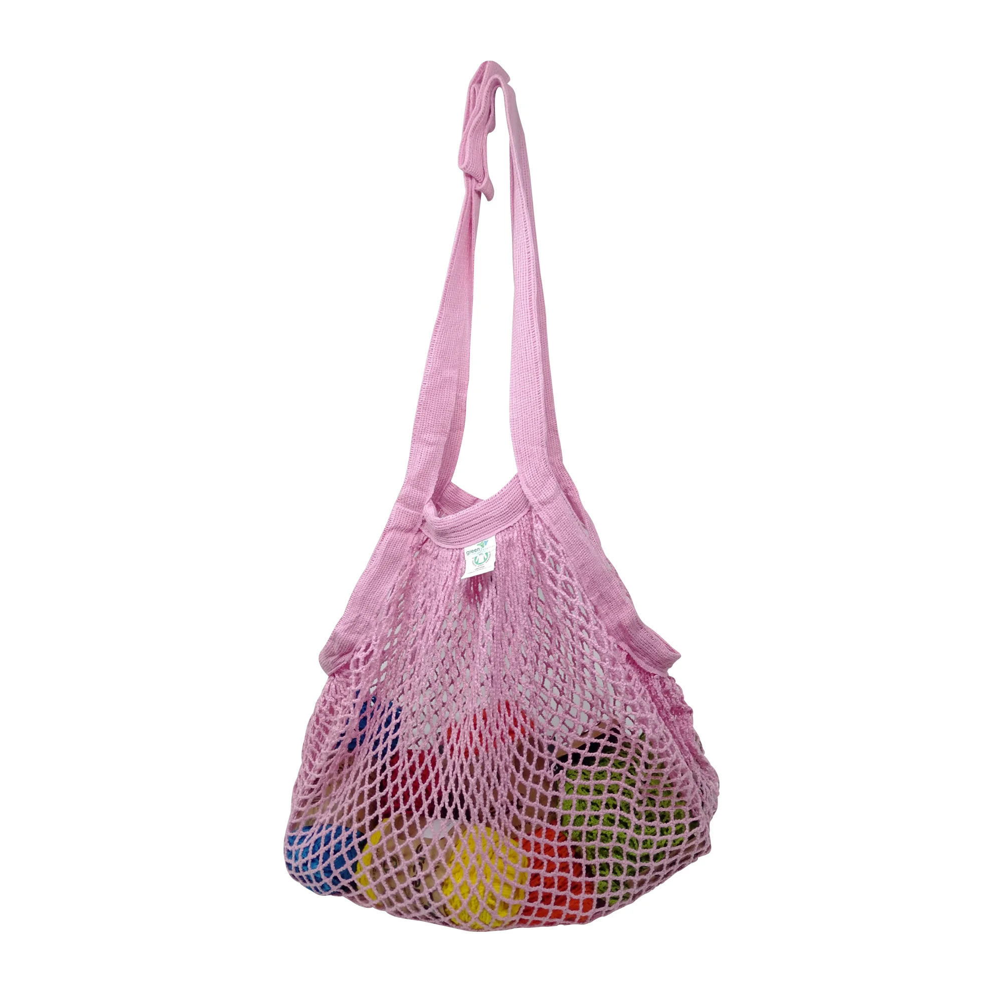 Designer Fairtrade Certified Cotton Small Reusable Multipurpose String Bag Available in Various Size