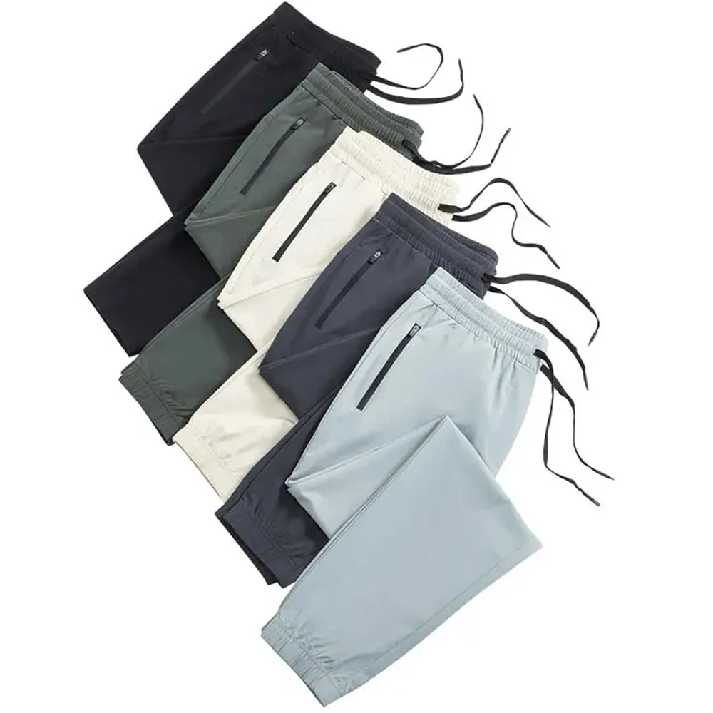 Whole Sale Custom Stacked Sweatpants For Women Fashion Sporting Joggers With Slit Satin Ladies Stacked Pants