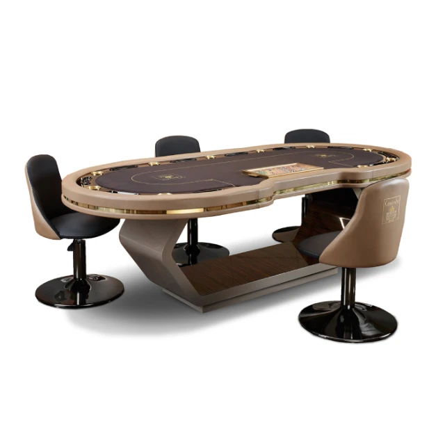 2022 Best Quality Latest Wooden Poker Table For Gambling Usage Selling Available At Affordable Prices