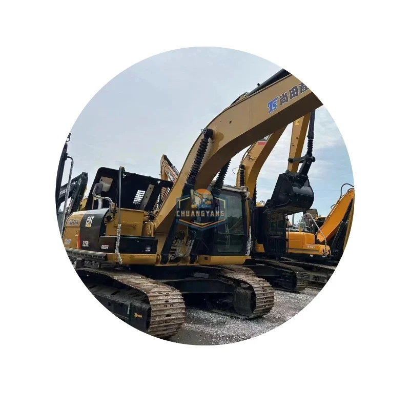 90% New Caterpillar 329 Track-Type Mining Excavator with Large Used Cat Engine Core Components Including Bearing