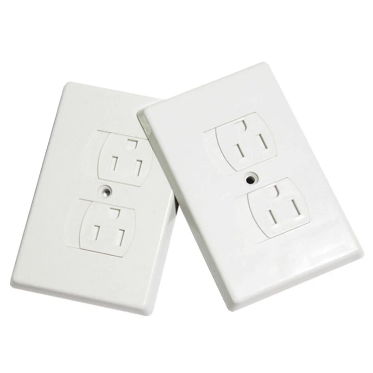 Self-Closing Outlet Covers Electrical Outlet  Self-closing Socket Plug Cover