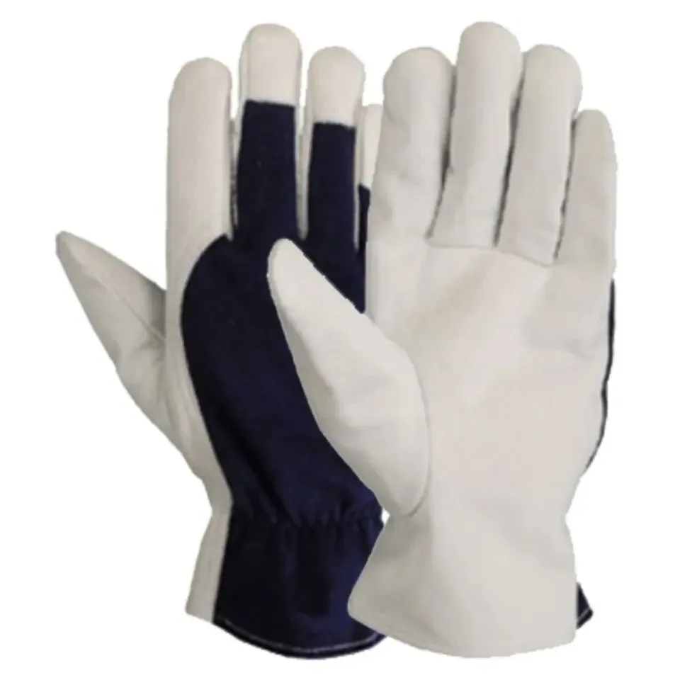 2023 High Quality Cow Leather Work Safety Mechanic Assembly Driver Gloves Safety Hand Gloves For Sale