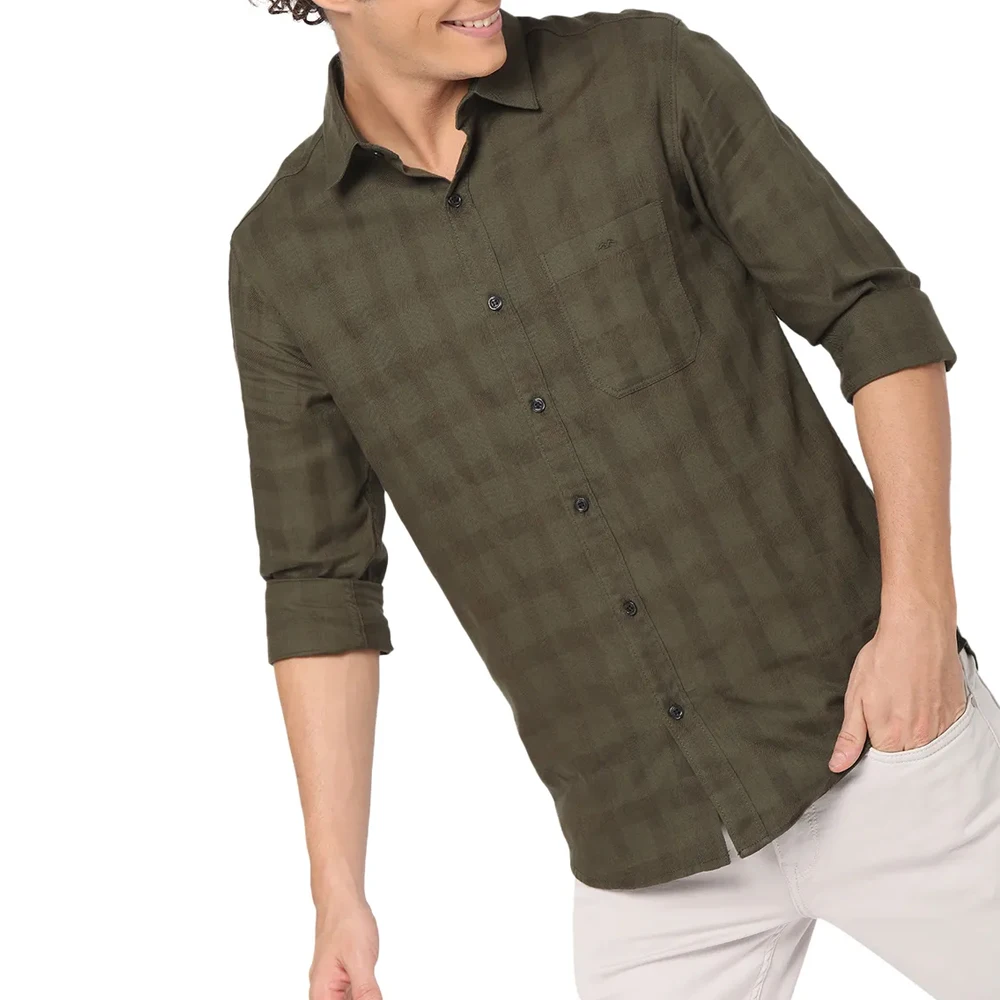 Высококачественная мужская элегантная рубашка-поло Dobby Стильный винтажный дизайн прочная ткань окрашенная в одну упаковку различные цвета Повседневная