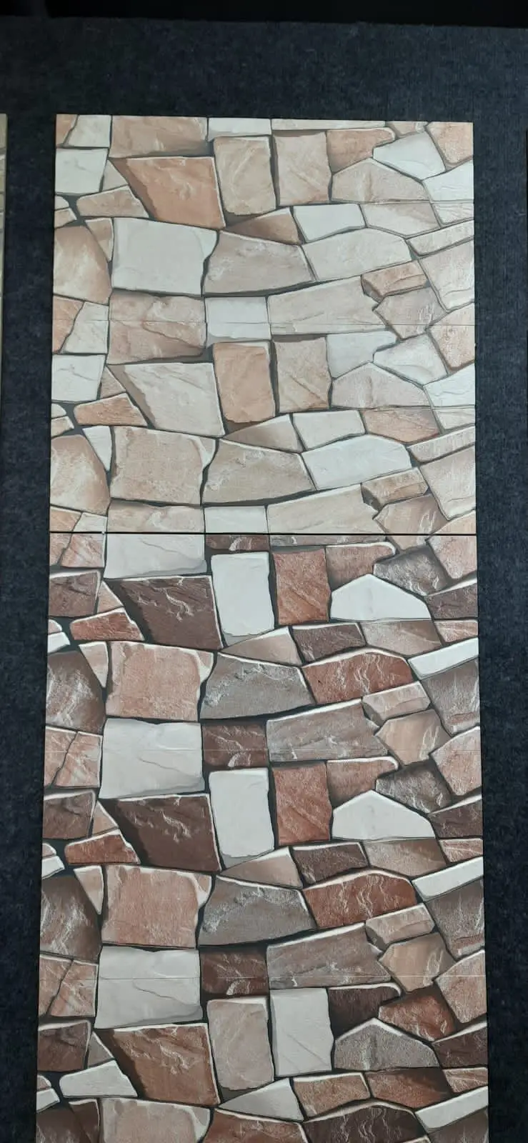 ELEVATION DIGITAL CERAMIC WALL TILES 300X600mm WITH STONE AND BRICK TEXTURED TO GIVE LOOK OF WALL LIKE NATURAL