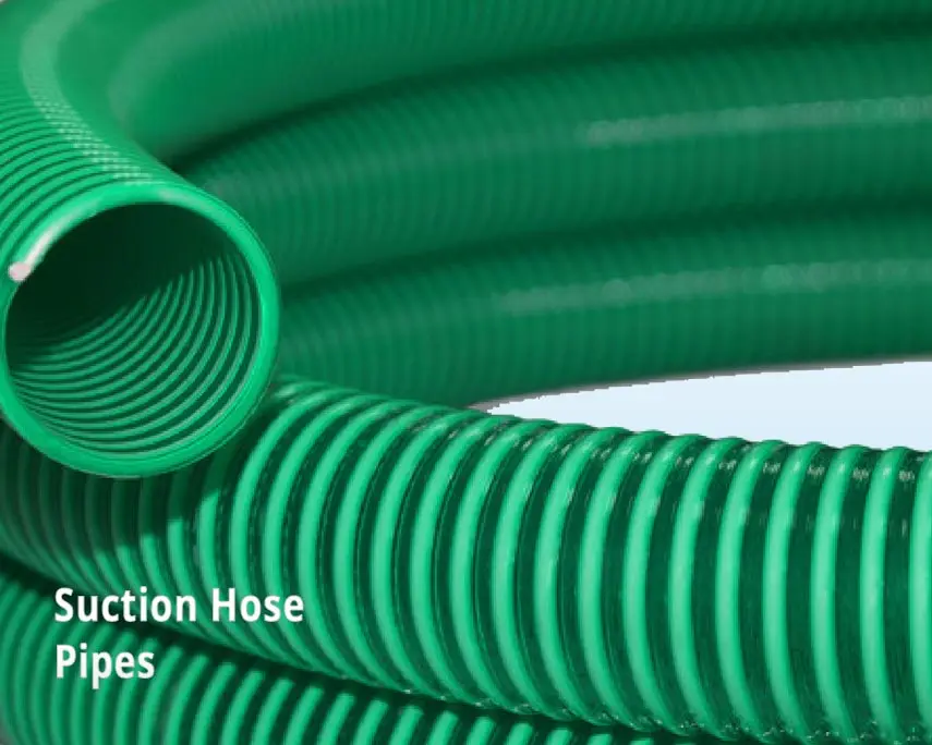 Indian Manufacturer Flexible Plastic PVC Heavy-duty Spiral Corrugated Suction Hose 3 4 5 6 8 Inch Water Pump Suction Hose Pipes