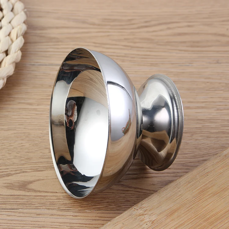 Stainless steel  ice cream bowls with spoons and fork for salad and small jelly cups