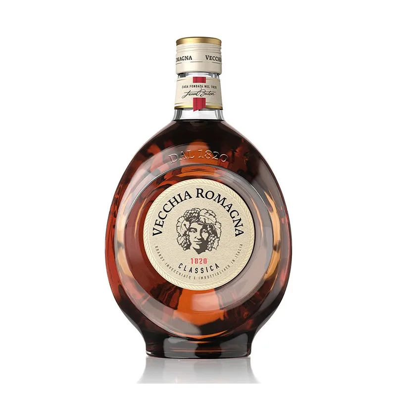 Premium line Top Quality Made in Italy Brandy Vecchia Romagna Classica 6 x bottle 0.70ml ready for export