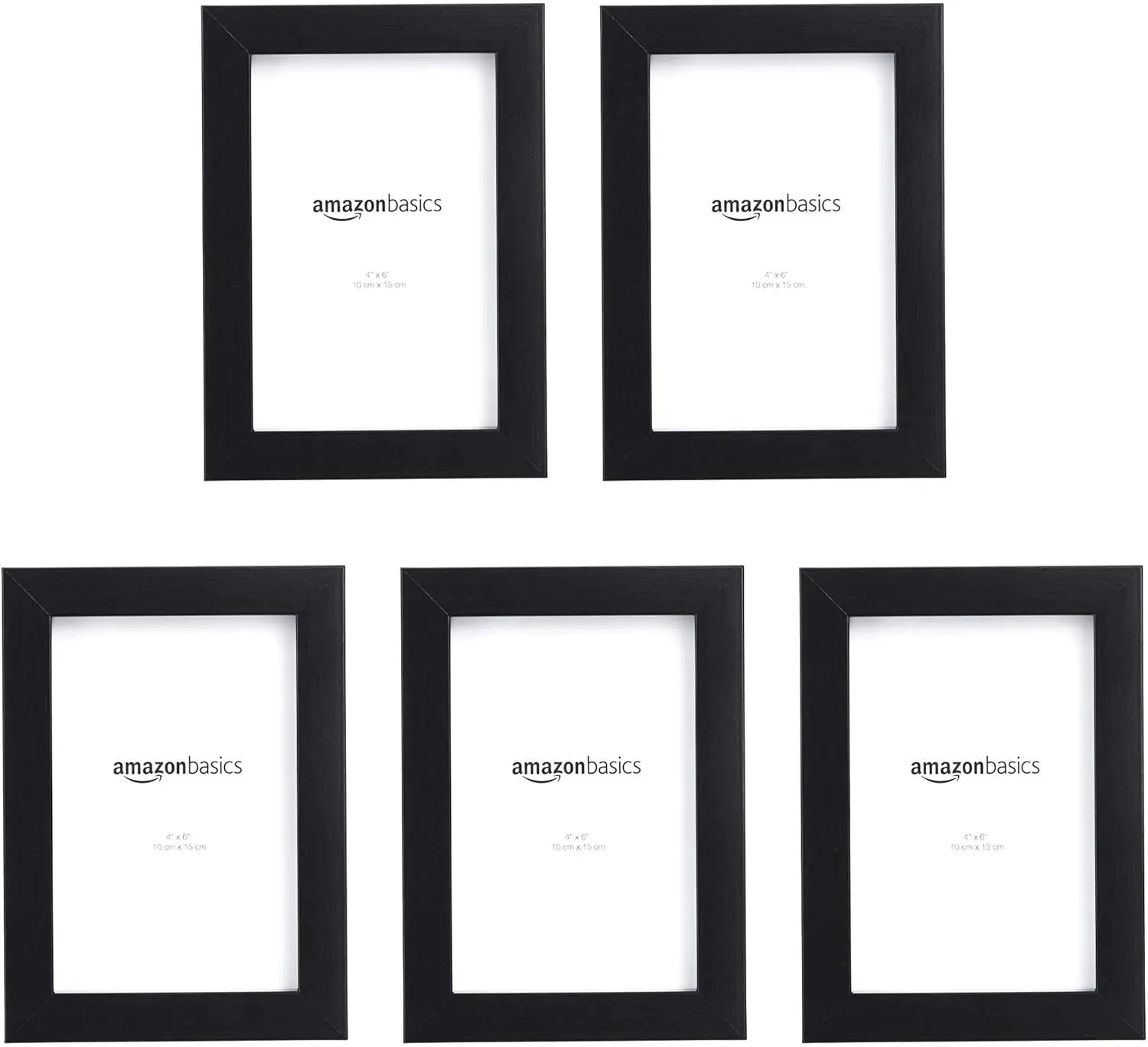 Modern Glossy Black MDF Picture Frame New Arrival Hanging Rectangular Photo Frame Basics for Home Use on Sale