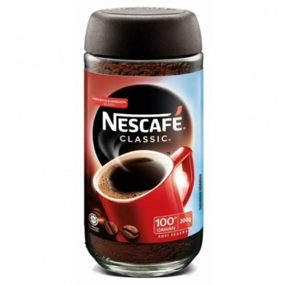 Nescafe Classic 200 г жестяная банка растворимый