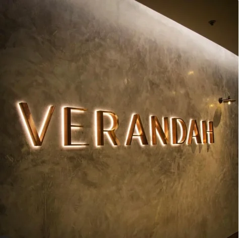 Wholesale Luminous Letter Sign Metal Stainless Steel Backlit Letters