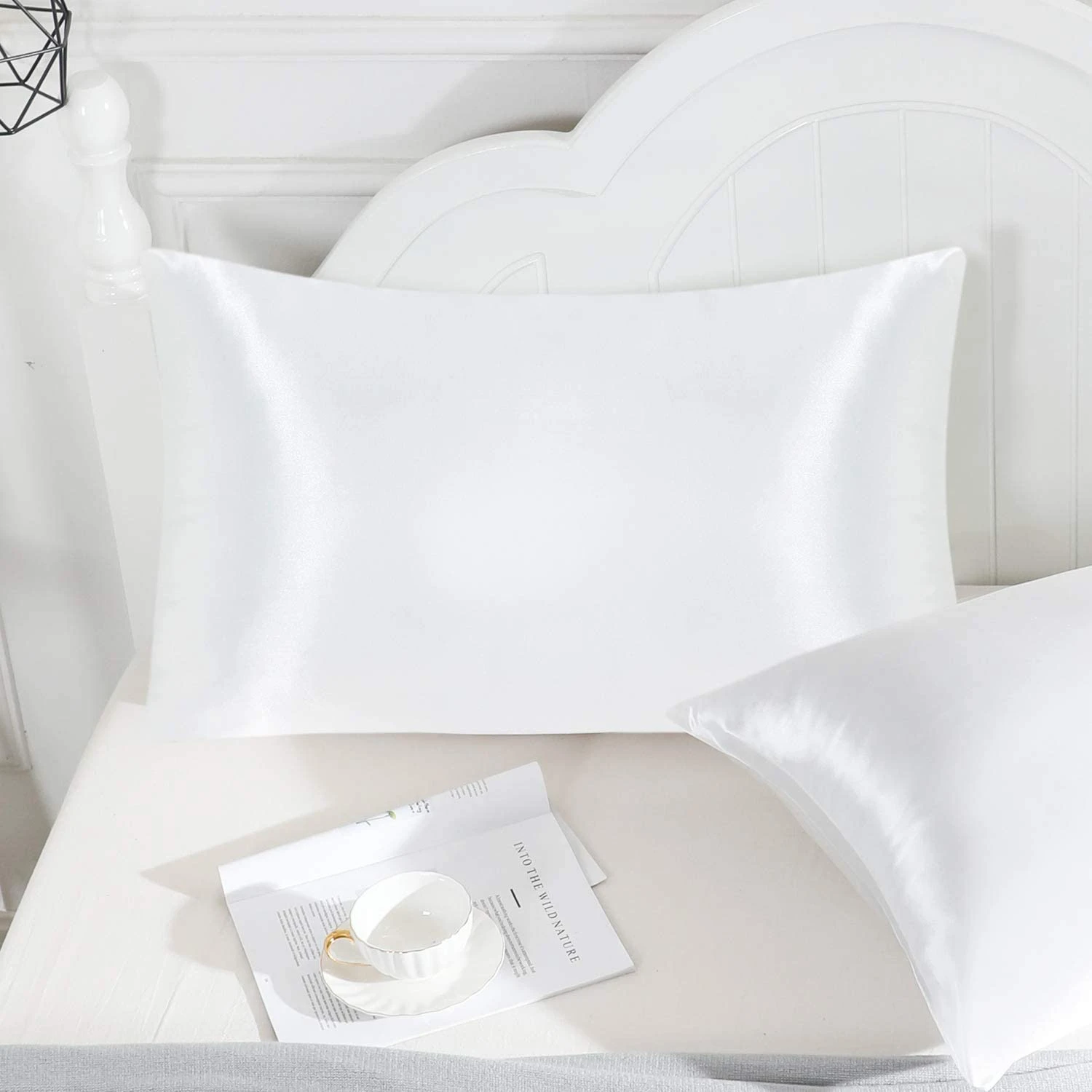 Super Soft and Luxury Pillow Cases Covers- Rose Gold Double sided pillowcase silk pillow silk case from Pakistan wholesale