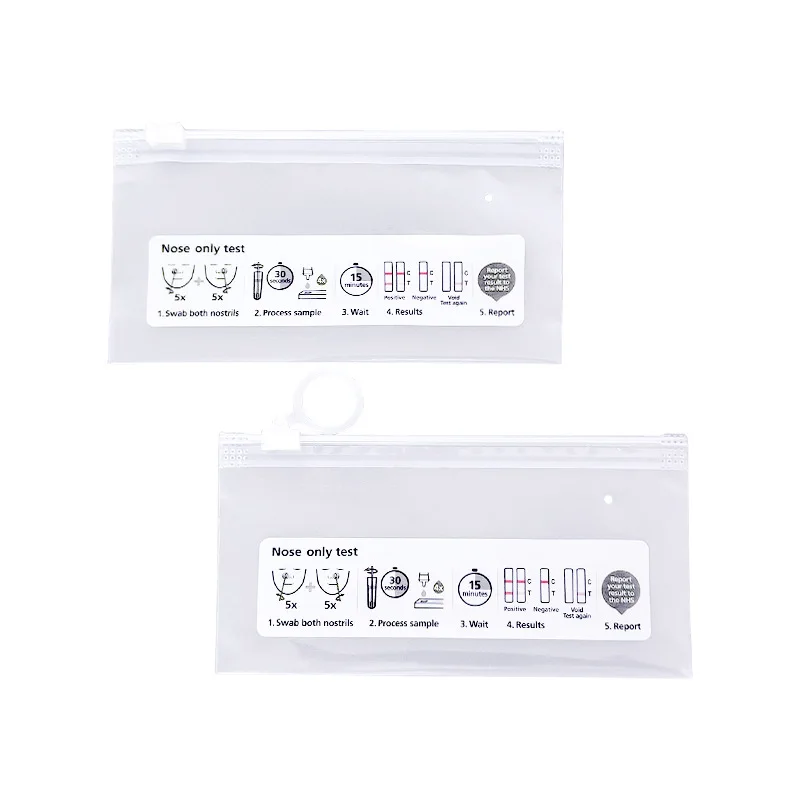 Ruizhuo Makeup Brush Subpackage Zipper Bag Mask Protection Bag Lipstick Hair Clip Storage Plastic Self Sealing Accessories Bag