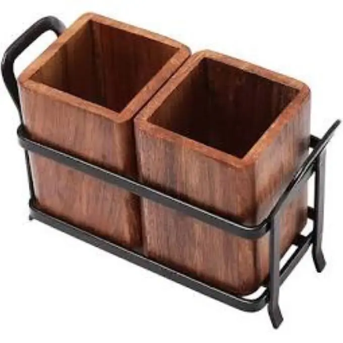 A trendy way to store your spoons and table accessories Cutlery holder or spoon stand is ideal to keep spoons, forks, knives,