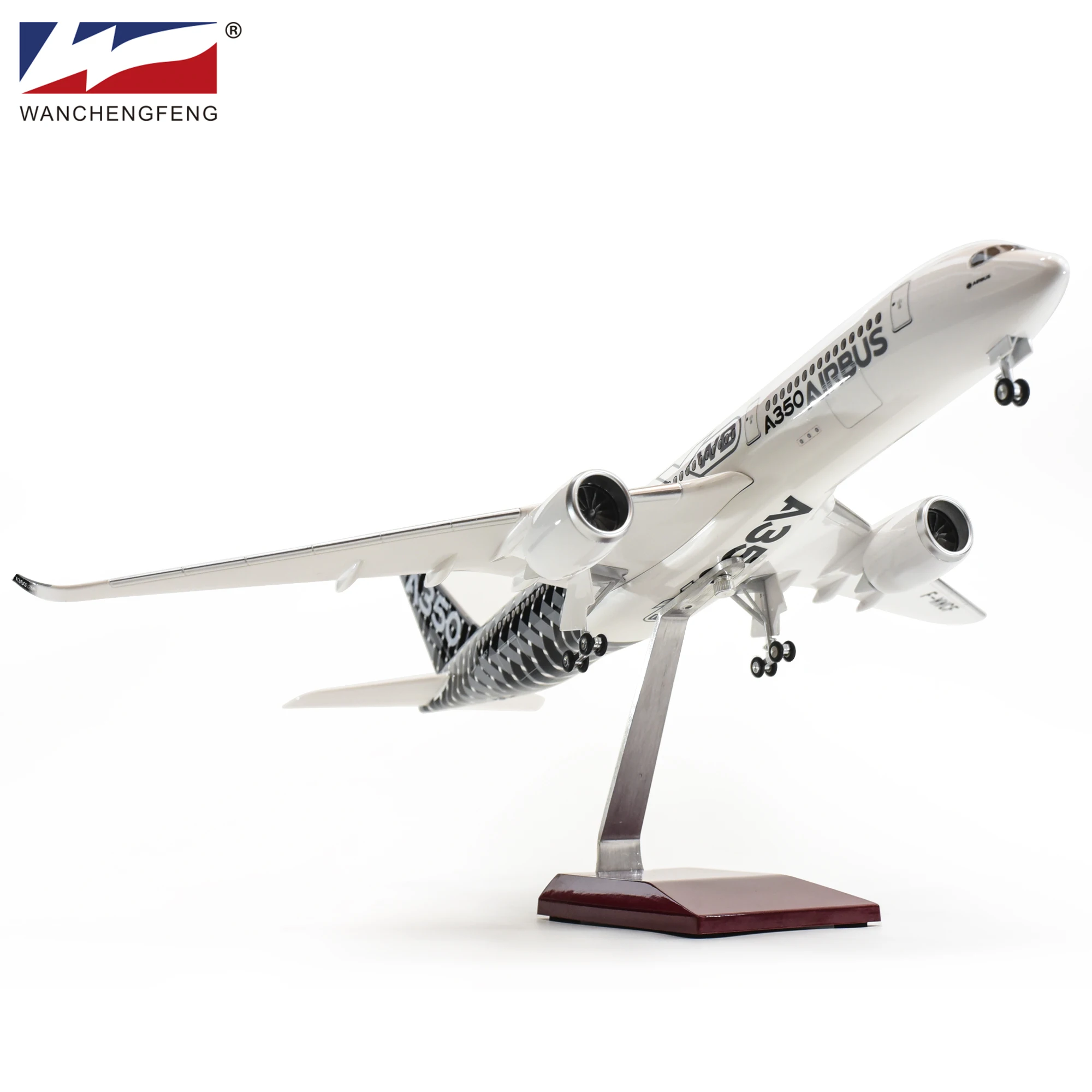 [LED Version] Plane Model Airbus A350 Xwb 1/130 48cm ABS Resin Aircraft Airlines Product