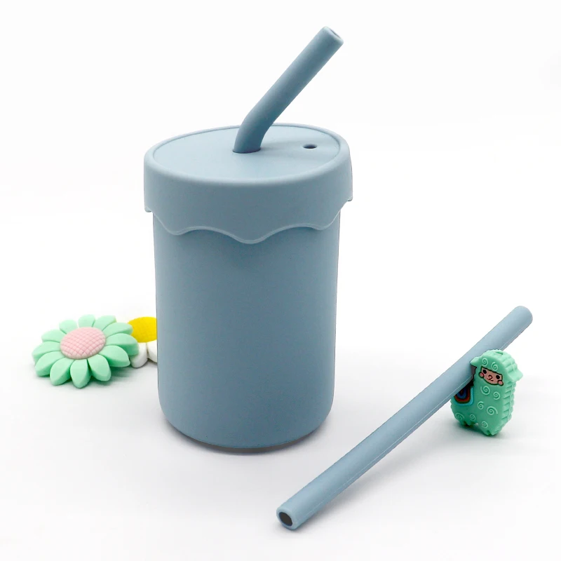 cheap price Food Grade BPA Free kids dinner supplies silicone bib spoon bowl baby eating baby feeding set