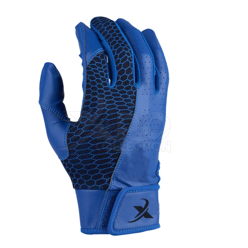 Best Quality Plus Size Baseball and Softball Batting Gloves Custom Logo Breathable Leather for Adults in Stock
