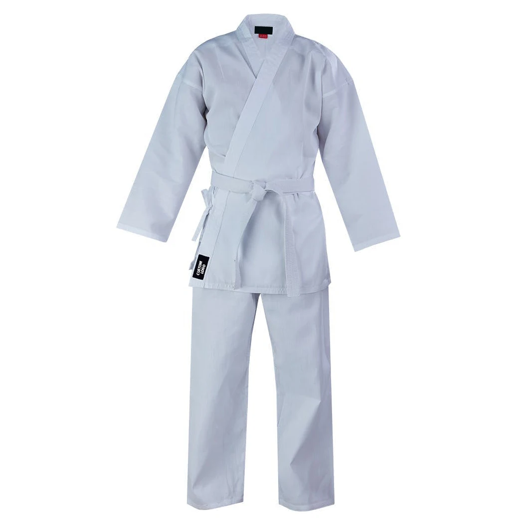 2023 Hot Sale Best Selling Low Price Customized Men Karate Uniforms Mixed Martial Arts Wear Custom Logo & Size Karate Suits