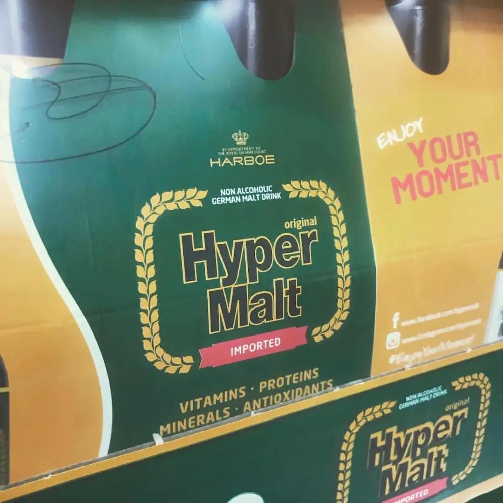 IMPORTED  AFRIMALT  HYPER MALT BOTTLES 330 ML X 6 PER CASE FOR SALE /BEST NON ALCOHOLIC MALT DRINK HYPER MALT READY SUPPLY