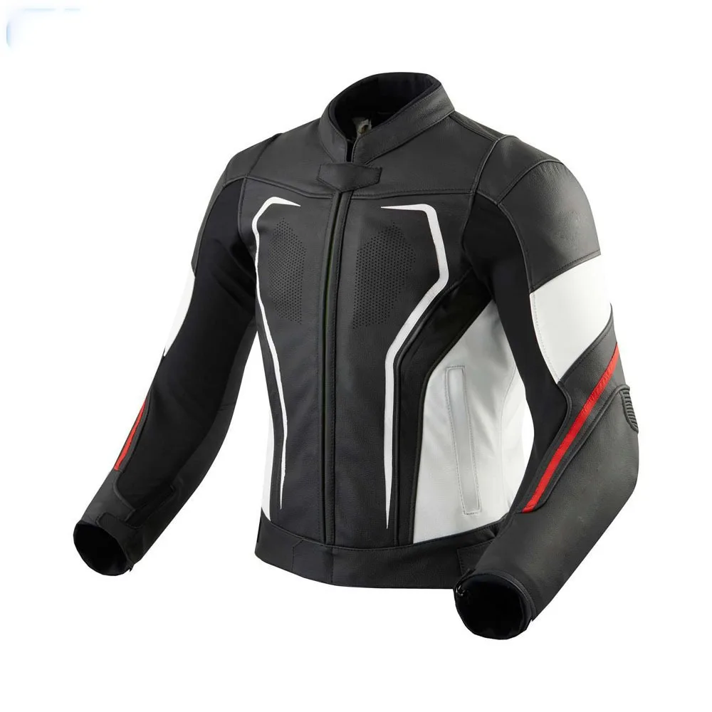 Motorcycle & Auto Racing Wear 2023 Leather Material OEM ODM Best Design Comfortable Cheap Price Motorbike Jacket
