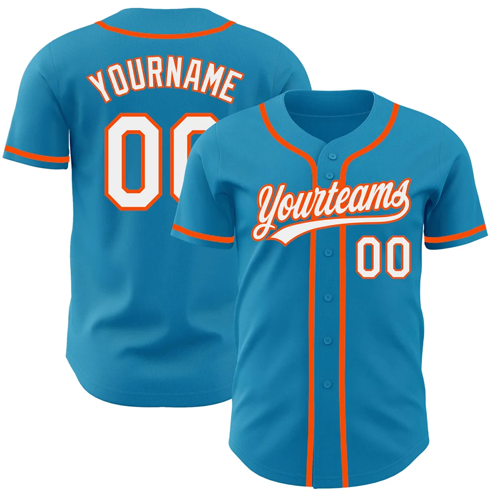 Cheap Wholesale Sports Jerseys Ployster Fabric Custom Jersey Baseball Stylish New Full Button Baseball Uniform