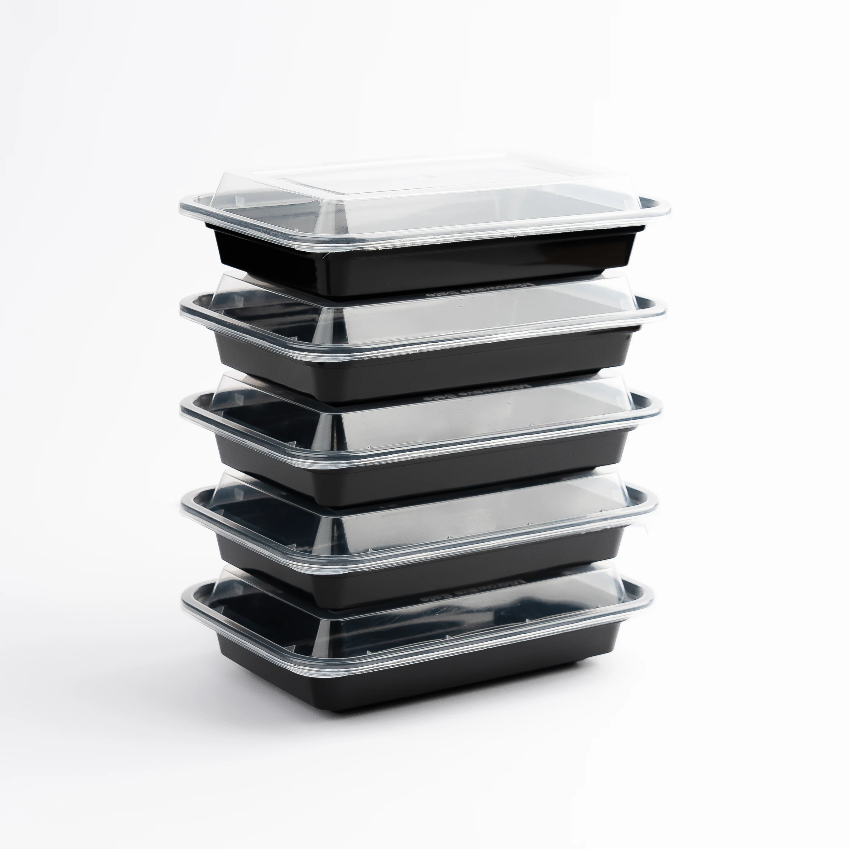 100% Reusable 16oz/470ml Transparent Plastic Food Container Fast Food Leak-Proof and Air Tight Packaging Parcel Takeaway