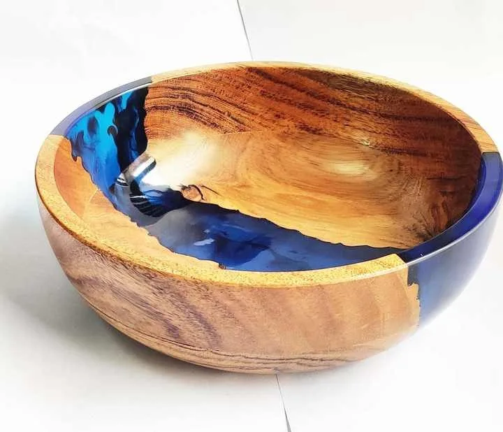 Manufacturer of Premium Quality Handmade Resin and Wood Salad Bowls | Stylish Dry Fruits and Soup Dinnerware