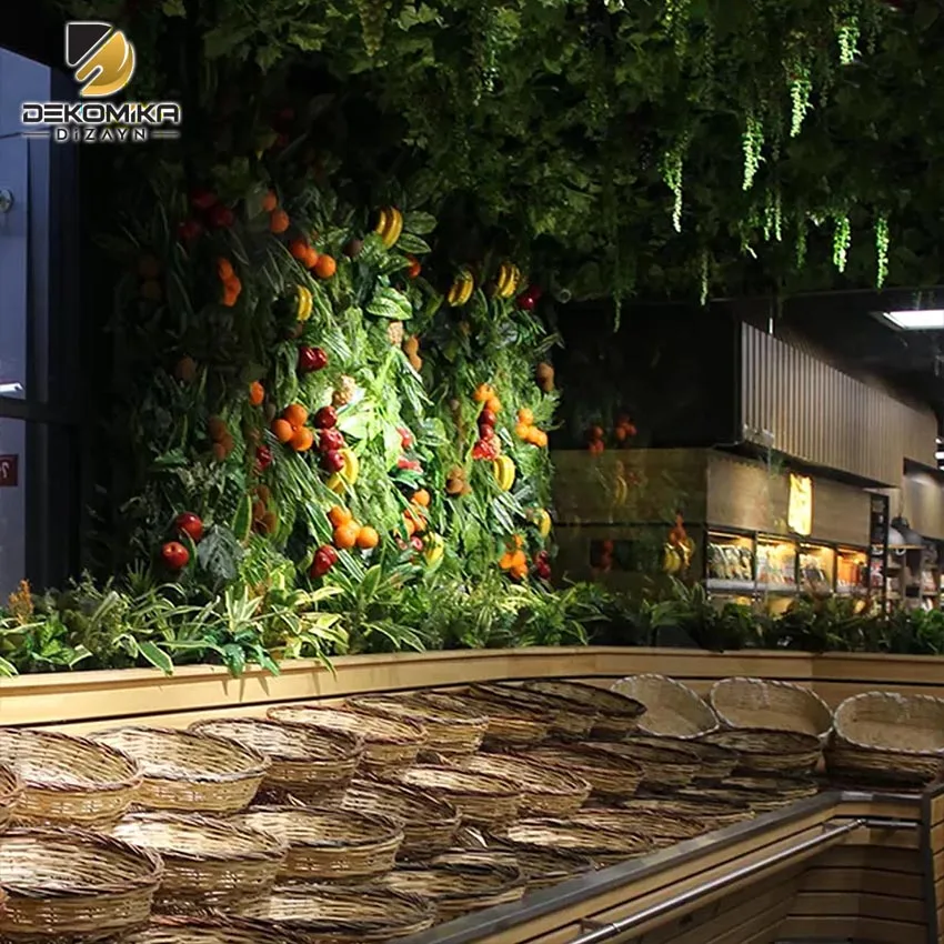 Decorative Flower For Interior Design in Supermarket Cafe Restaurant Charcuterie | OEM Products Best Price High Quality