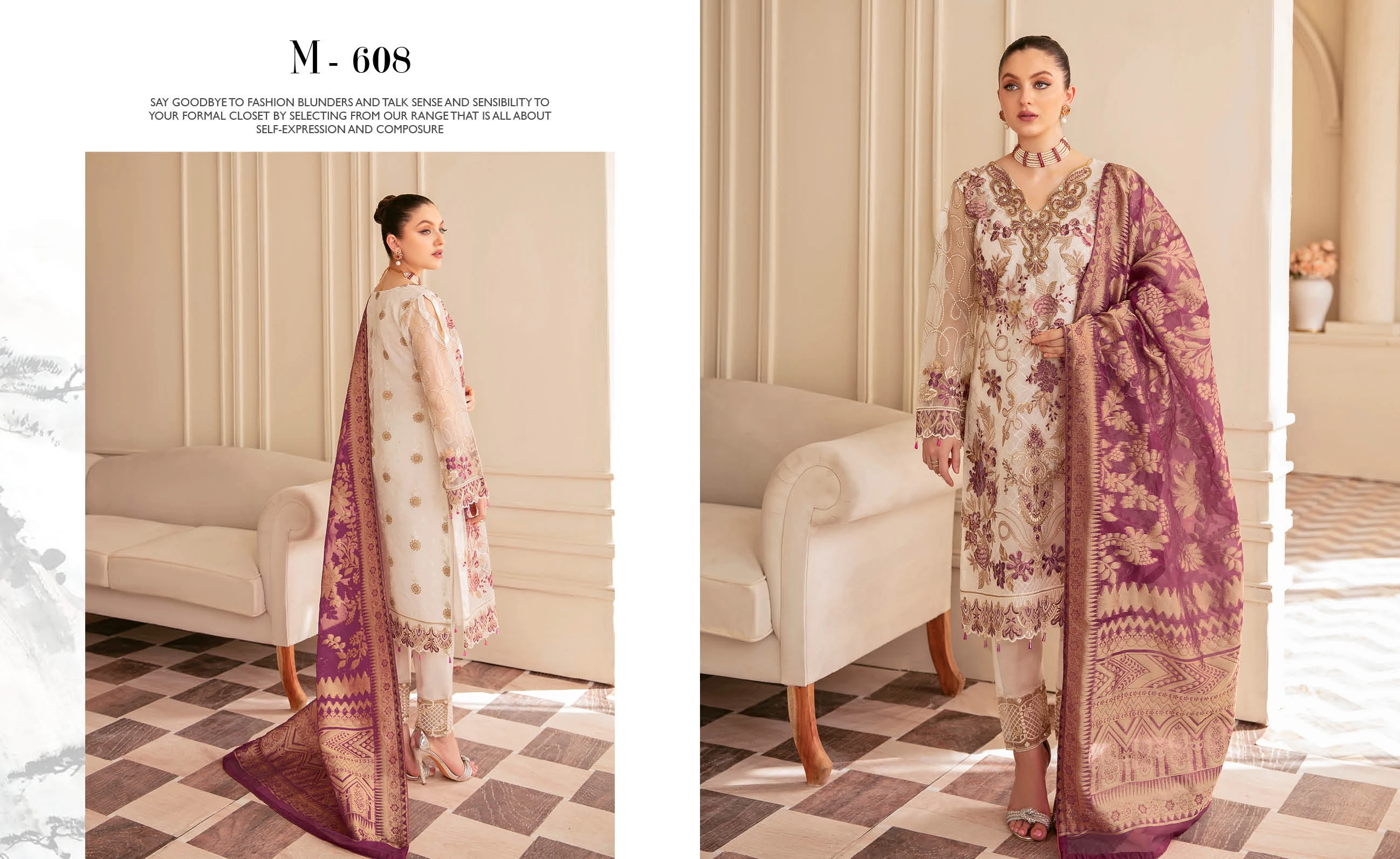 party wear Shalwar kameez suits for women in very high quality chiffon stuff with very fine embroidered salwar kameez pakistani