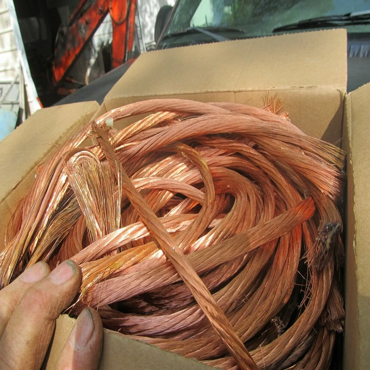 Copper Wire Scrap Factory 99.9% Pure Red Copper Wire Scrap Bulk Wire Metal Scrap