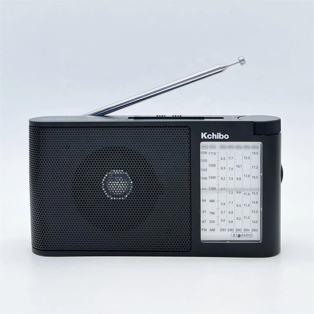 Kchibo KK-604BT multi function radio blue tooth multi band sw usb rechargeable am fm radio with mp3 player