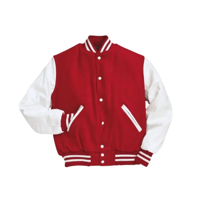 New Varasity College Letterman Jacket Customize logo Embroidery Body Sleeves High School Varasity Jacket