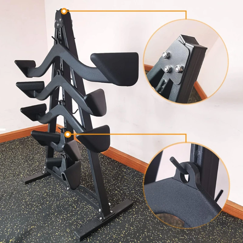 Gym equipment 5 piece LAT cable attachments pulldown bar back handles mag grips rack Pulldown Grip V Bar Lat Pulldown Attachment