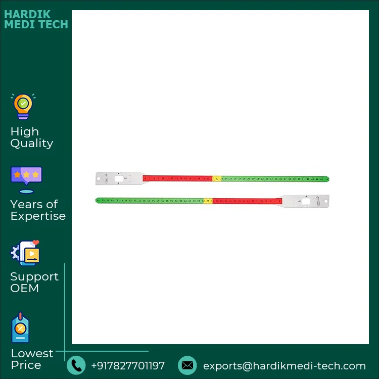 Reasonable Price of Best Quality Hand Tool 26.5cm Measuring Range 400 to 450 Micron Thickness Adult Mid - Upper Arm Tape