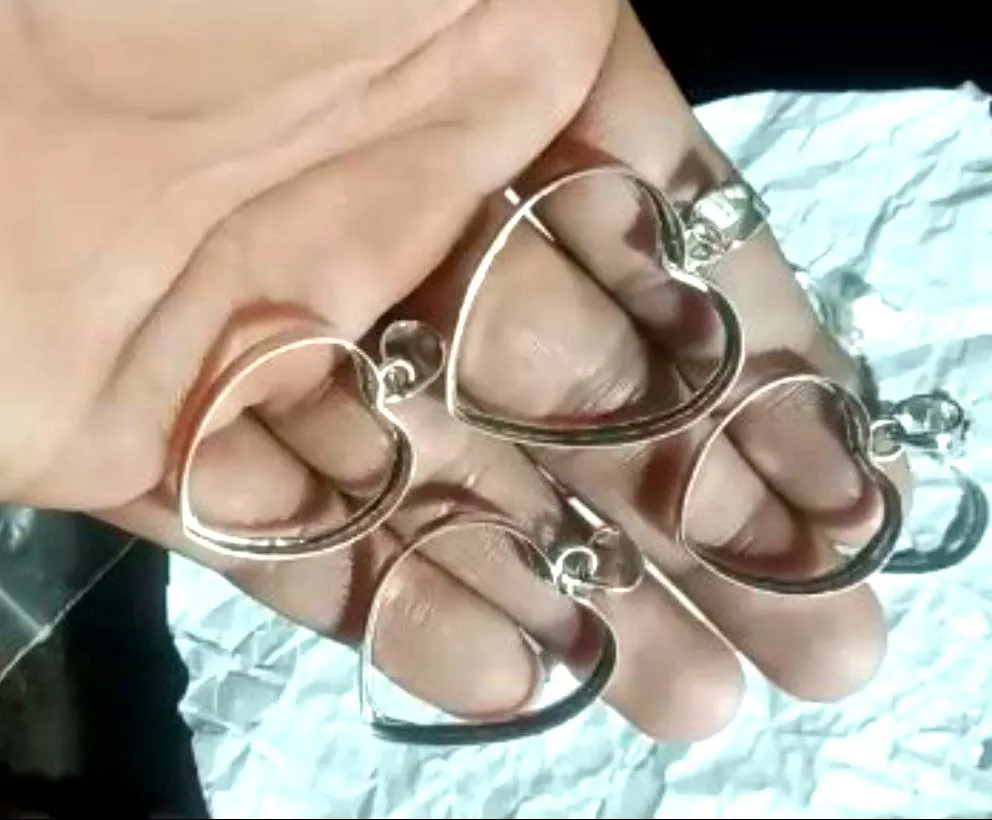 Handmade 925 Sterling Silver Heart Blank Pendant Settings 10mm 12mm 15mm 20mm 25mm 30mm Charms Pendant for Valentines jewelry