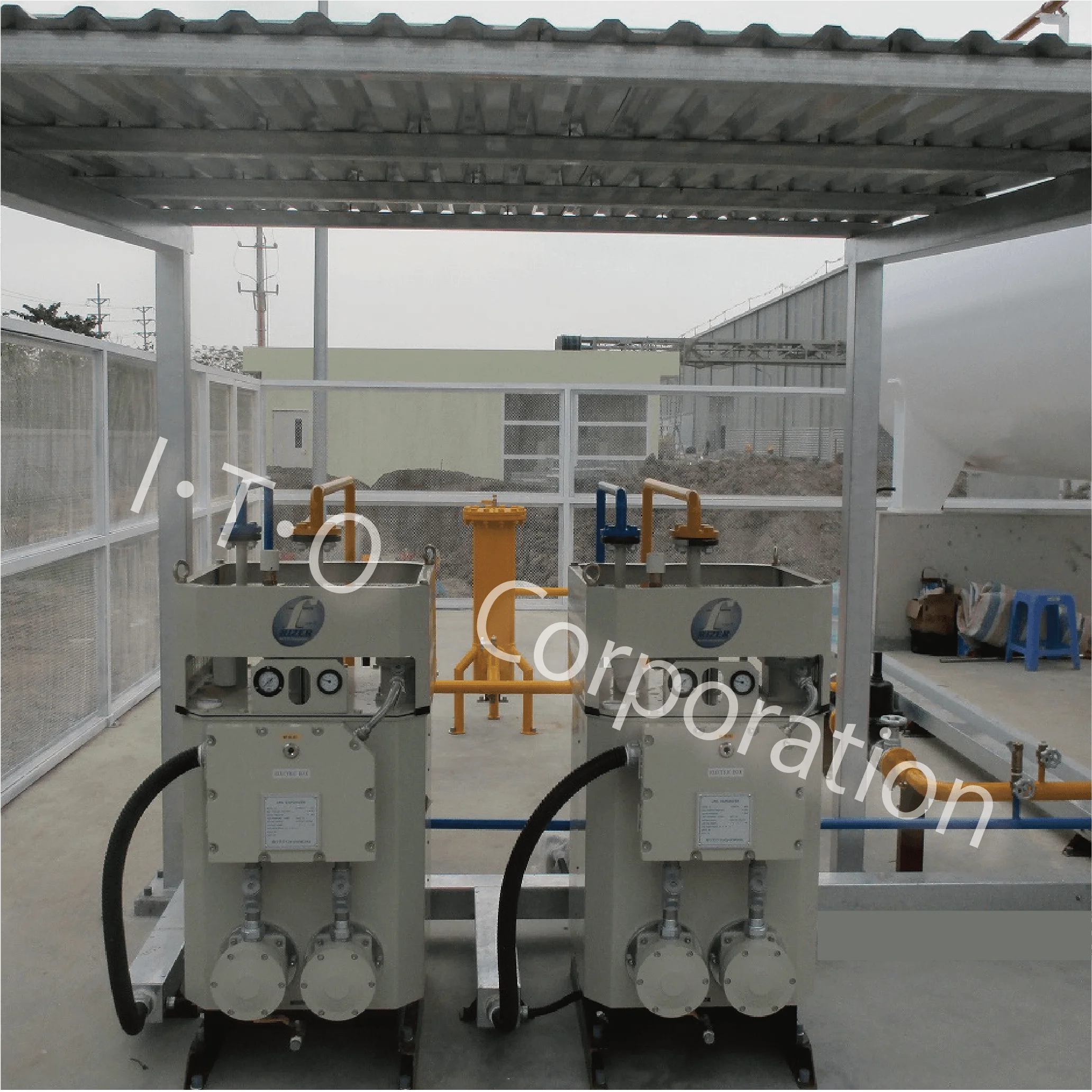 Вертикально экологически чистый вставленный Электрический испаритель газа испарителя