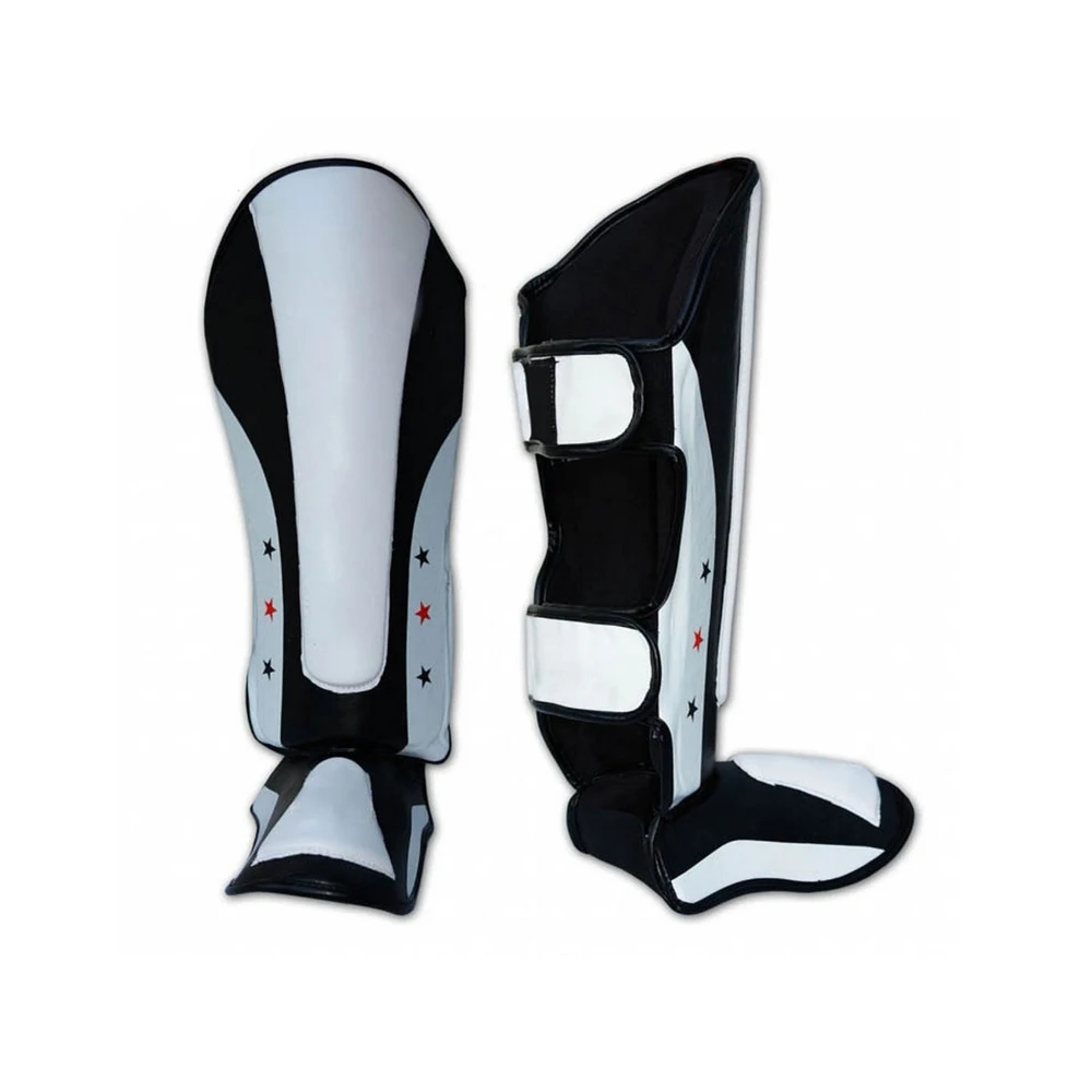 Direct Factory Price Comfortable High Quality Sports Shin Guards Most Popular Leather PU Low MOQ in Stock at Wholesale Price