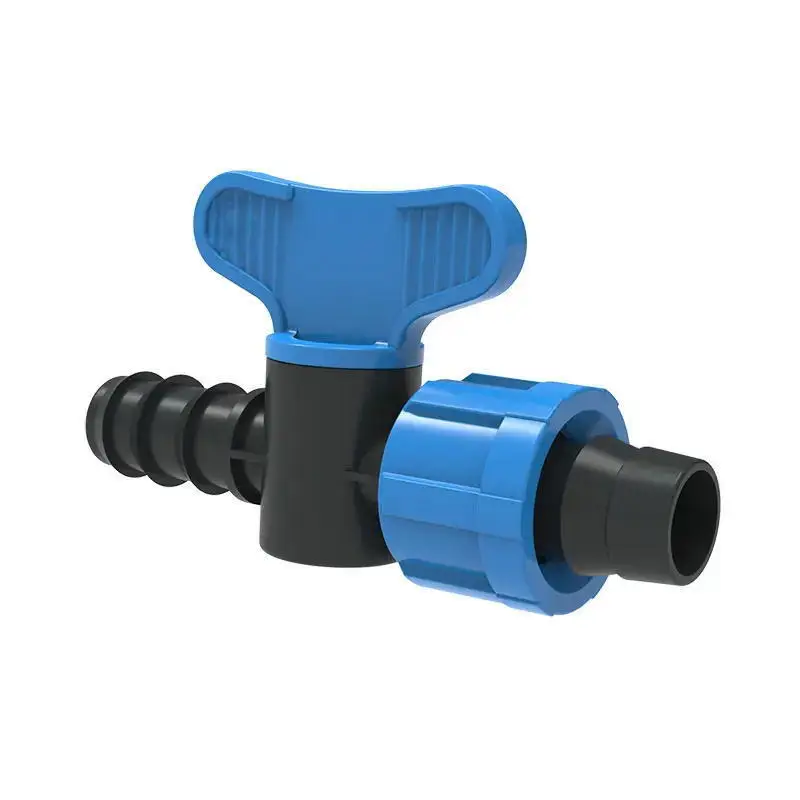 Salvador Agriculture Irrigation System Drip Tape Fitting Plastic Flow Mini Control Valve Plastic for Drip Irrigation