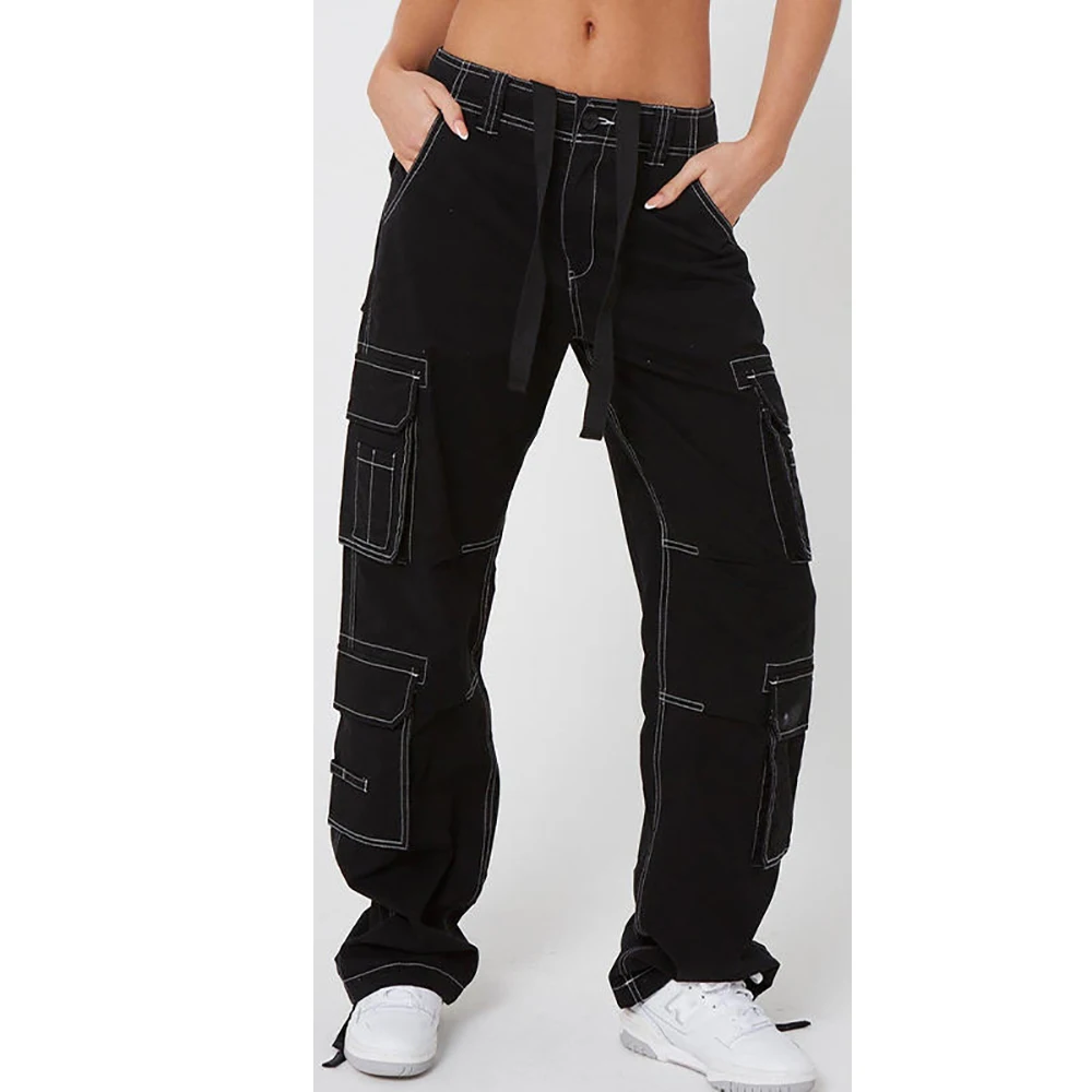 Hot Selling Running Gym Slim Fit Female Track Pant With Slip Pockets Elasticated High Waist Training Fitness Jogger For Women