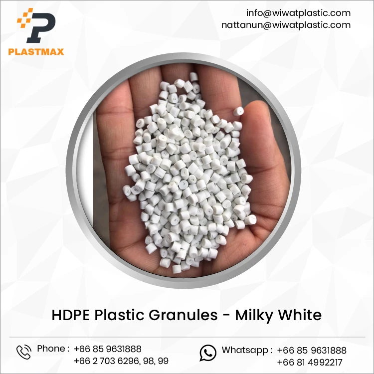 Top Quality Widely Selling Clean Washed Recycled Grade HDPE Blow Plastic Raw Material Granules for Sale
