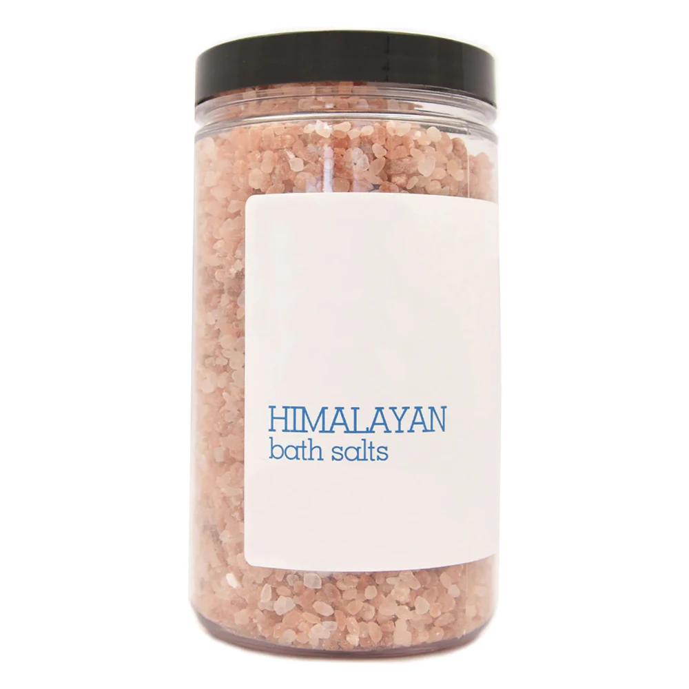 New Custom Made Spa Body Relaxation Pink Himalayan Rock Salt Natural Private Label Himalaya Bath Salts
