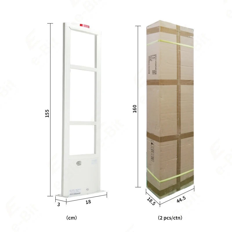 wholesale antenna eas system RF clothing anti-theft door for the supermarket anti-theft device RF 8.2MHz eas detection system