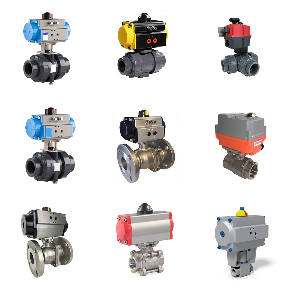 Pneumatic Actuator Ball Valve And Other High Quality Industrial Use Valves