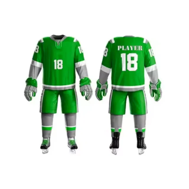 Custom Top Quality Hockey Jersey Custom Sublimated Hockey Uniform Youth Team Ice Hockey Hoodie