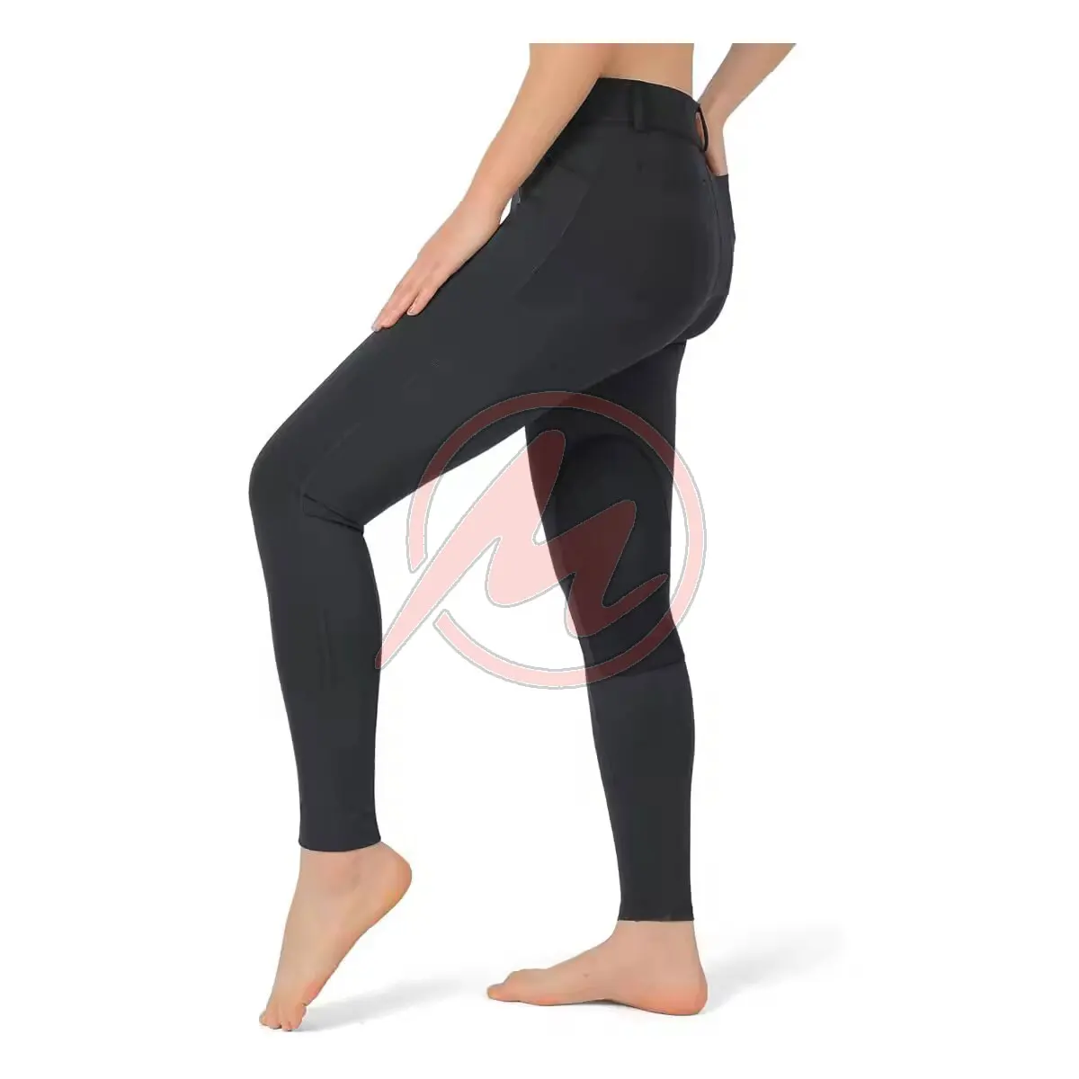 Horse Riding Pants Equestrian Breeches With Silicon For Both Ladies And Kids Training Schooling Tights Made In Pakistan