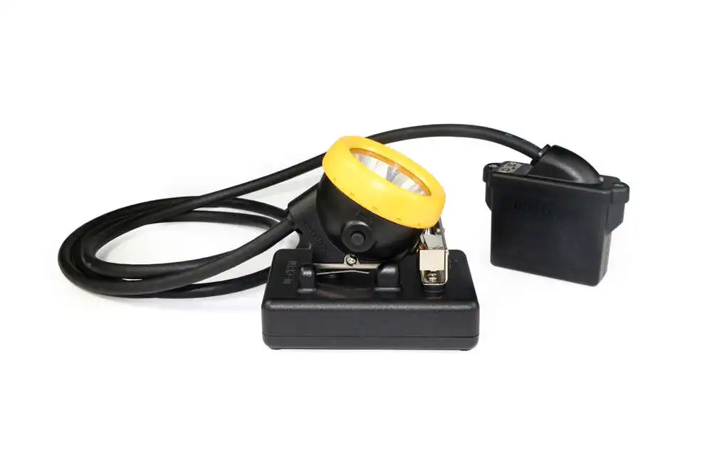 IECEx Explosion-proof Miner Lamp, WISDOM KL8M Mining Cap Lamp 24000 Lux Underground Mine Lights IP68 Water-proof