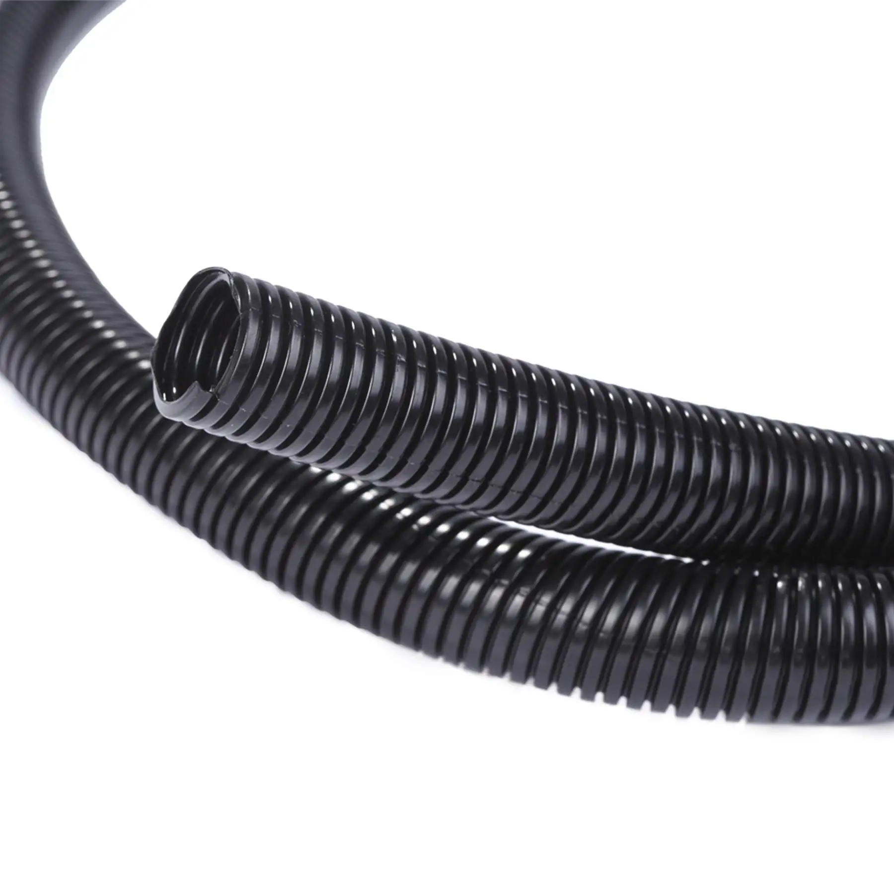 Flexible Insulation plastic tube  car protection Industrial electrical  wire conduit PE/PP/PA plastic corrugated hose pe pipe