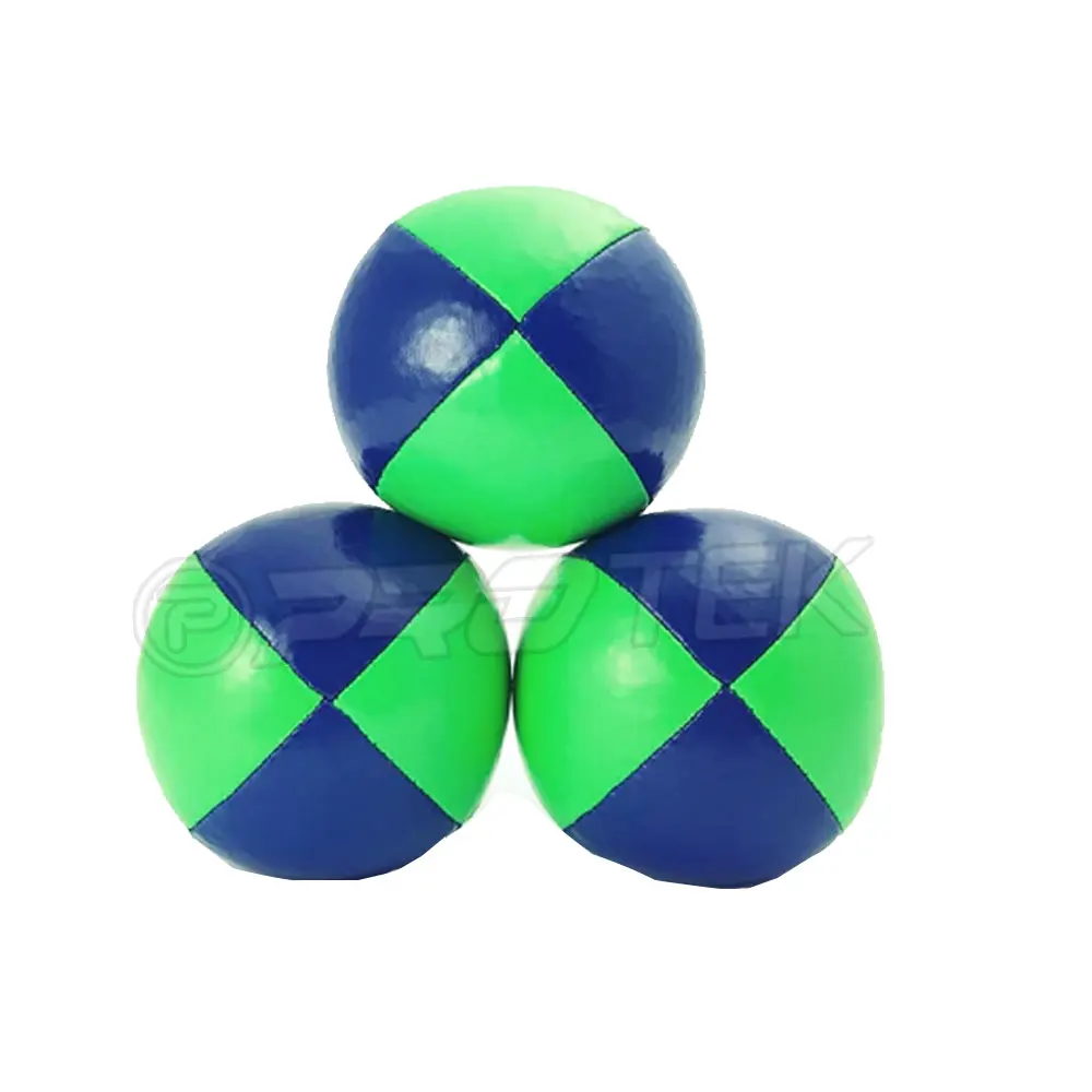 2022  juggling ball toys pu juggling ball set and training clubs for Circus show Juggling Toy Balls