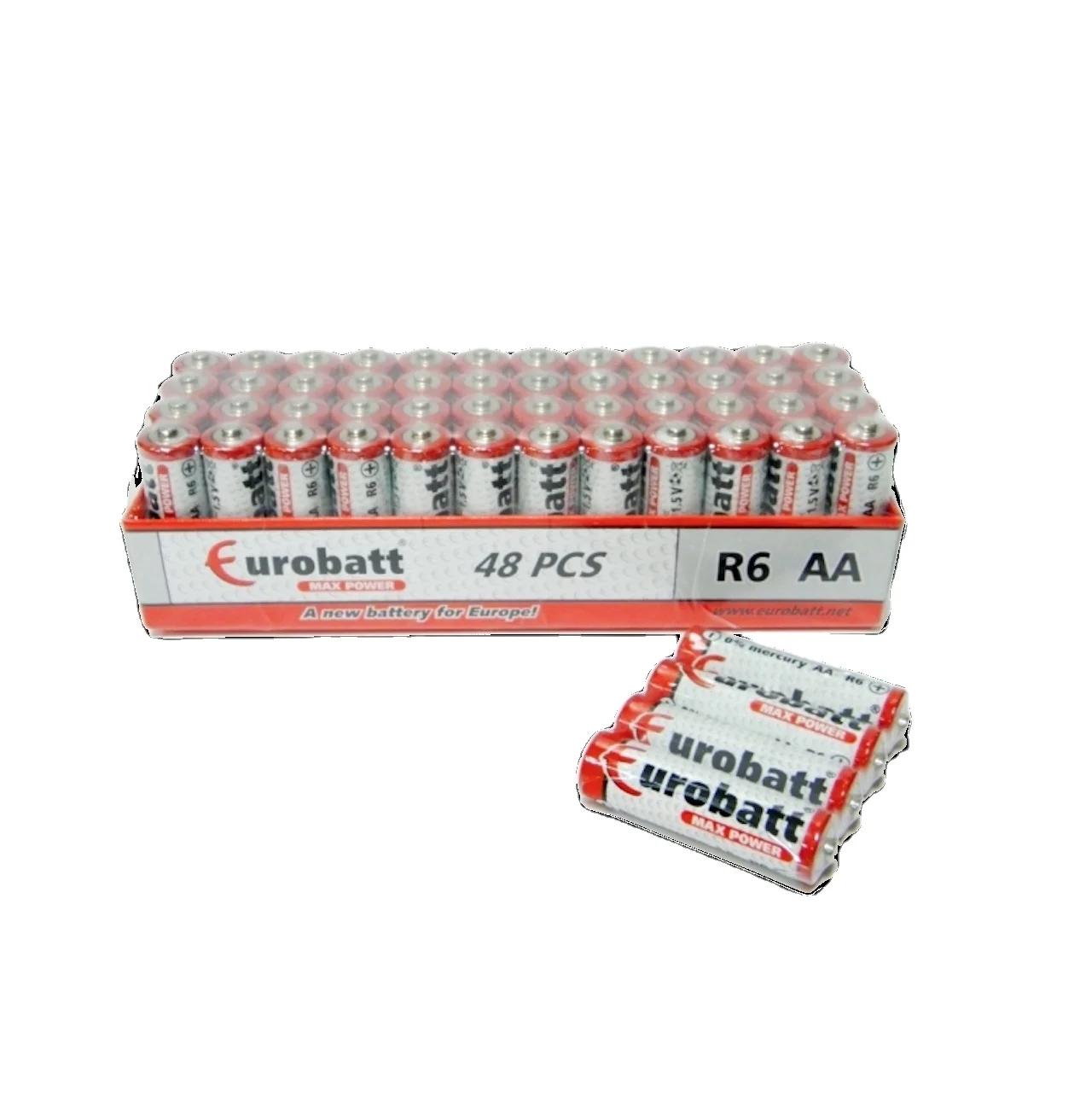 Eurobatt  Batteries AA R6 Max Power shrink SR6-SP4