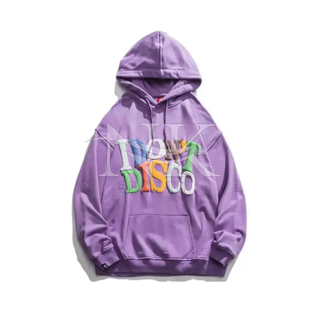 Street Wear Hot Sale Puff Printing Hoodies Made In High Quality Soft Fabric Puff Printing Hoodies